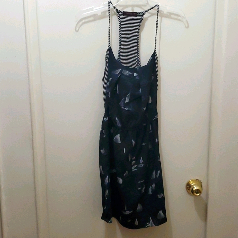 ⚫2 for$30⚫ LOVELY DAY - NAVY BOAT / STRIPE DRESS